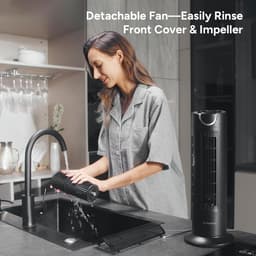 Oscillerende Torenventilator – Stil 25 dB, 8 Snelheden & Afstandsbediening — thumbnail 3