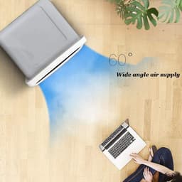Sproei Ventilator - Verdamping Koeler - Buiten Koelen - 120 Graden Zwenkfunctie - 70W - Wit — thumbnail 5