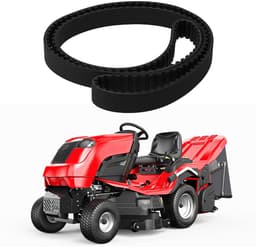 Dailygoods- Distributieriem Vervanging 20 mm - Compatibel met Countax - Compatibel met Westwood - Rubber - Omkeerbaar Tractor Maaidek - Zwart - Grasmaaierriem — thumbnail 4