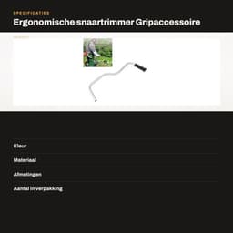 Snaartrimmer Ergonomisch Handvat - Antislip Grip - Geschikt voor FS 130/131/110/111/90/91/89/200 - Eenvoudig te Installeren - Lichtgewicht Aluminium - Grasmaaier — thumbnail 2