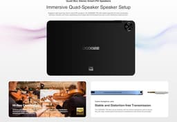 SnelShoppen - T20 Ultra Tablet PC 12 inch, G99 Octa-Core 32GB RAM + 256GB ROM, 2TB uitbreidbaar, 10800mAh batterij, Dual 4G LTE, 16MP camera, Grey — thumbnail 5