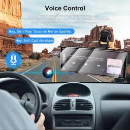 Navigatiesysteem Auto - Dashcam voor auto - GPS Navigatie - Draadloze - 4K DVR - Bluetooth Audio - ADAS Systeem - 11,3" - Achteruitrijcamera — thumbnail 1