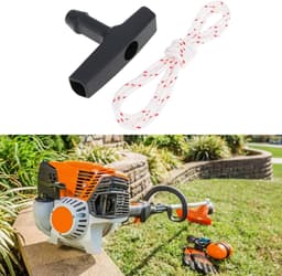 Grasmaaier terugslag starter handvat kit 4 stks - model 4140 195 0500 - vervangingsset - geschikt voor STIHL - ShopVlot — thumbnail 2