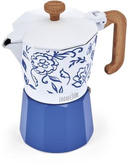 La Cafetière - Venice Percolator - Aluminium - Blauw - 6 Kops - 290ml — thumbnail 2