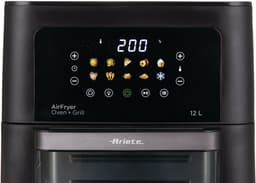 Ariete 4641/00 Air Fryer Oven + Grill – Airfryer 12L – Heteluchtoven – 1800W – Draaispit – 10 Programma's – Zwart — thumbnail 4