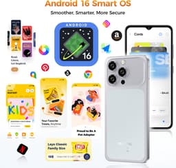 OUKITEL C17 Smartphone 4G-Android16-12 RAM-32 ROM/1TB-6.52 inch HD-5000mAh-13MP camera — thumbnail 2