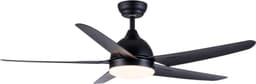 Evolar Smart Plafondventilator met Verlichting en WiFi - 132 cm - Stille Plafondlamp met Ventilator - Dimbaar Warm Wit Licht (LED) - EVO-CF52MB12W — thumbnail 1