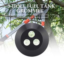 Dailygoods- Doorvoertule 3-gaats - Brandstoftank Doorvoer - Vervangingen Grasmaaier - Rubber - Gatdiameter 5 mm - Compatibel met Echo Modellen — thumbnail 5