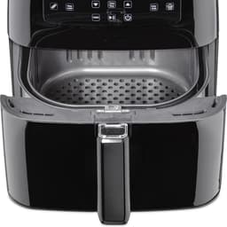 Heteluchtfriteuse XL - Airfryer Frituurpan - Gezond Frituren - Extra Grote Mand - 6 Liter - Zwart — thumbnail 2