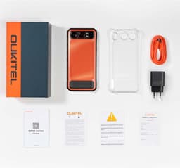 OUKITEL WP68 Air Rugged Smartphone 5G - 6,88" 120Hz - 36GB RAM - 512GB ROM - 8000 mAh 45W - Gemini AI - Android 16 - NFC GPS - Zwart — thumbnail 3