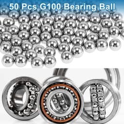 SnelShoppen - 50 Stuks 12,3mm Precisie Kogellager Staal G100 - Hoogwaardige Lagerballen voor Auto, Fiets, Motor, Skateboard, Grasmaaier, Luchtcompress — thumbnail 5