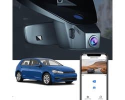 Dashboardcamera - Auto camera - Rijgegevens vastleggen - Geïntegreerde spiegelmontage - 4K UHD resolutie - Zwart