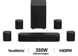 ULTIMEA Aura S4T 7.1-kanaals Soundbar voor TV, met 4 Surroundluidsprekers, Surround-geluidssysteem met Subwoofer, App-bediening — thumbnail 1