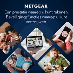 NETGEAR Orbi RBE973S - Mesh WiFi - WiFi Versterker - WiFi 7 - 27000 Mbps - Quad-Band - 3-Pack - Wit — thumbnail 3