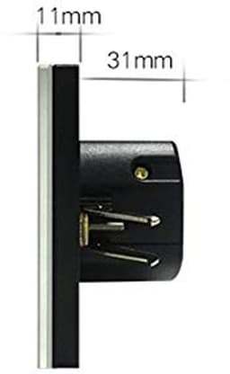 Wandlamp Ventilator Snelheidsregelaar - Touch Schakelaar EU Standaard 110-250V — thumbnail 1