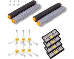 Onderhoud Kit geschikt voor iRobot Roomba Voor iRobot Roomba 980 960 896 895 886 880 871 866 865 860 850 805 800 Serie zijborstel rubber roller accessoires kit