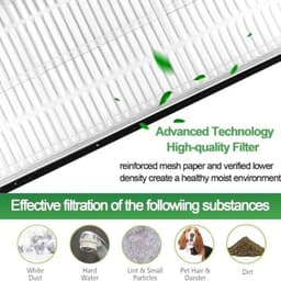 PromoHome 4 stuks HEPA-filters compatibel met Roborock Qrevo S/Qrevo Pro/Qrevo Plus/Qrevo MaxV/Qrevo Curv/Qrevo Curve/Qrevo Edge/Qrevo Curv S5X/Qrevo EDGE S5A/QV 35A/QV 35S, 2 zijborstels — thumbnail 5