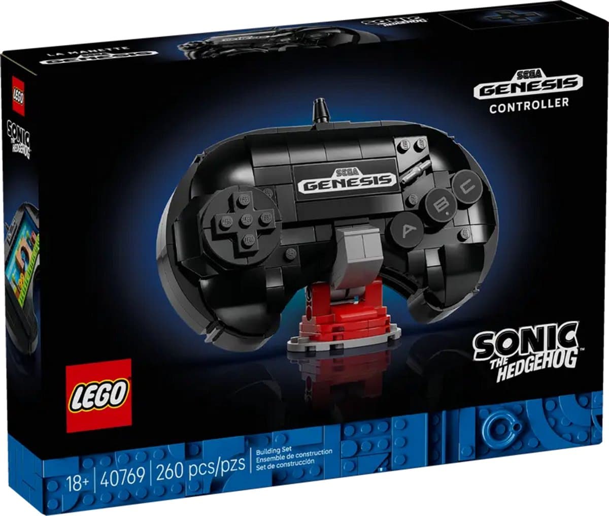 LEGO Sonic the Hedgehog™ 40769 - SEGA® Genesis™ Controller — afbeelding 1