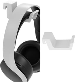 2 stucksKoptelefoonstandaard, eenvoudig mini-ontwerp, Geschikt voorSony Playstation 5 Koptelefoonstandaard, wit — thumbnail 3