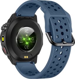 Knobbout Outdoor GPS Smartwatch – 1.43” AMOLED Scherm (466×466) – Bluetooth Bellen – Always-On Display (AOD)-Dubbele Frequentie + 6-Satelliet Locatie – Kompas, Hoogtemeter, Barometer – 100+ Sportmodi – IP68 Waterdicht – 10 Dagen Batterijduur- Blauw — thumbnail 3