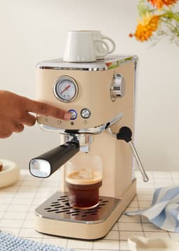CREATE - Espressomachine met functie voor koude koffie - Zand - THERA CLASSIC COMPACT — thumbnail 5