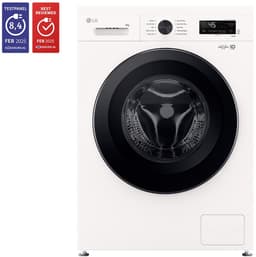 【Mega Vakantiegeld Deal】LG F4X1009NWK wasmachine - wit - direct drive-motor - 9 kg - 1400 tpm - A — thumbnail 1