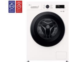 LG F4X1009NWK - Wasmachine - 9 kg - Direct Drive - Energielabel A - Stoom - Voorlader - 1400 RPM
