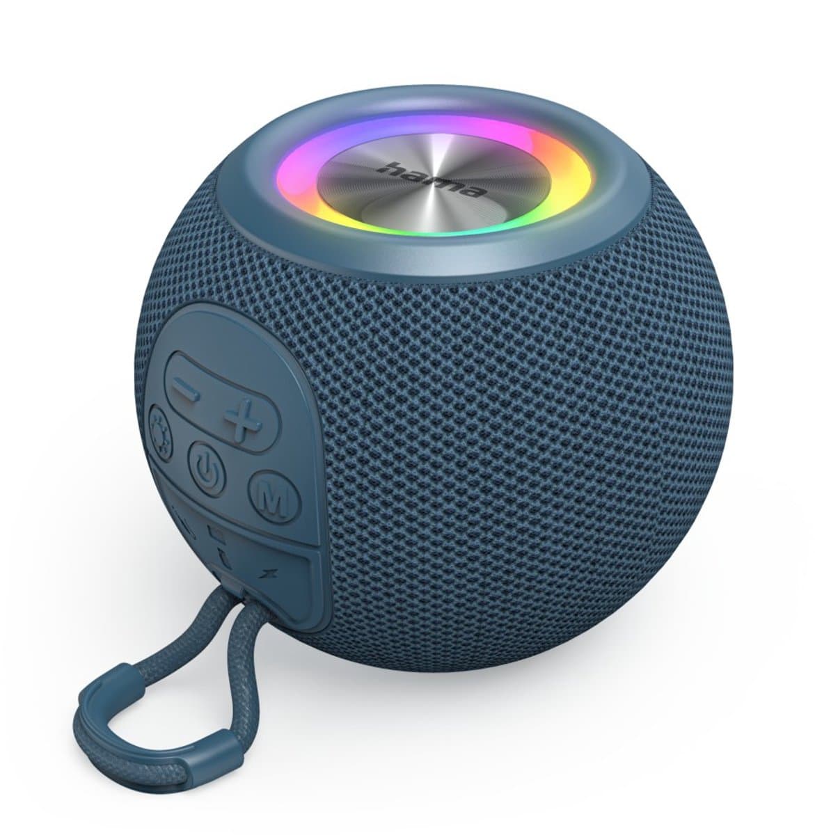 Hama Bluetooth speaker - Ball Shape - 5 Lichtmodi - 5W - Blauw — afbeelding 1