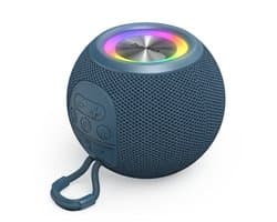 Hama Bluetooth speaker - Ball Shape - 5 Lichtmodi - 5W - Blauw