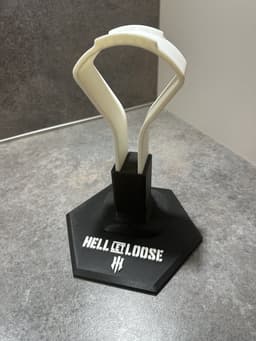 Hoofdtelefoon houder HELL LET LOOSE - Headset stand - Koptelefoon standaard - Koptelefoon houder — thumbnail 5