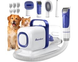 Hondenverzorgingsset met huisdierstofzuiger - Geluidsarm en Hoge Capaciteit