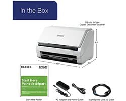 Documenten Scanner voor PC en Mac - Duplex Kleuren Scannen met Automatische Document Feeder (ADF)