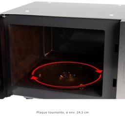 Kleine Magnetron met Grill en 8 Programma's | 1000 Watt, 20 Liter, Ruimtebesparend — thumbnail 5
