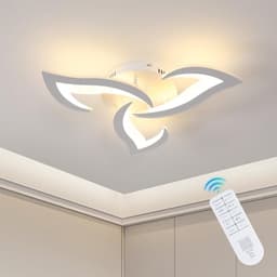 Moderne dimbare LED-plafondlamp 35W met afstandsbediening en lichttemperatuurinstelling — thumbnail 5