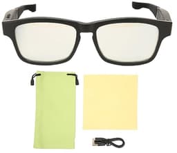 Glasses, V5.0 Wireless Smart Glasses with Built-in Microphone to Talk, Watch TV, Listen to Music, Stereo Sound Open Type Sound Eye Protection Music Glasses — thumbnail 2