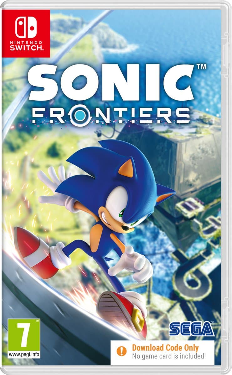 Sonic Frontiers - Nintendo Switch - Code in a box — afbeelding 1