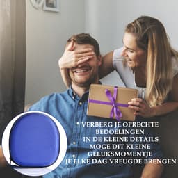 longziming -Koptelefoontas EVA – Duurzaam, Schok- en Drukbestendig met Zachte Binnenvoering, Compact & Ergonomisch – Bescherming voor Koptelefoons en Accessoires — thumbnail 2