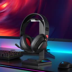 TAIDU THS318 2.4GHz Draadloze Gaming Headset - Over ear koptelefoon - met microfoon - Geschikt voor PC/PS4/PS5, Nintendo Switch - Zwart — thumbnail 5