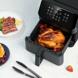 Cosori XXL Chef Edition 6.2 liter Airfryer - Met Bakpapier bakjes - 12 programma's — thumbnail 19