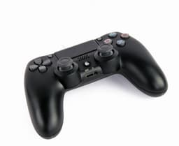 GMB Gaming Draadloze Game Controller voor PS4 en PC - Dual Vibration, LED Lichtbalk, Ergonomisch Ontwerp voor Comfortabel en Realistisch Spel, Zwart — thumbnail 6