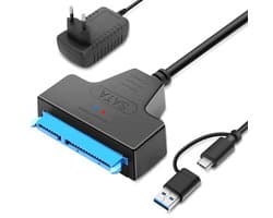 SATA naar USB-adapter voor externe en interne harde schijven - 2,5 & 3,5 inch SSD/HDD