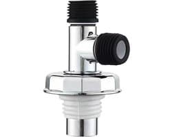 Wasmachine slangafdichting, wasmachine vloerafvoeradapter - anti-overloopafdichting