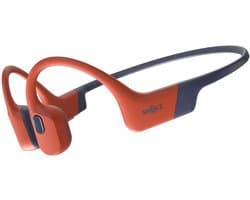 Shokz OpenSwim Pro USB-C Waterdichte Sporthoofdtelefoon - Bone Conduction Hoofdtelefoon - Open-ear - Bleutooth & MP3 - Rood