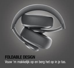 Fresh 'n Rebel Clam Blaze 2 – Draadloze Bluetooth Koptelefoon – 80 uur Speelduur – Inclusief App - Met volume wiel - Storm Grey — thumbnail 9