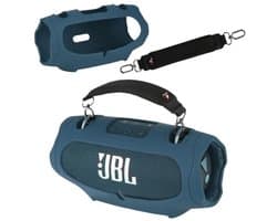 Siliconen Hoes voor Draagbare Bluetooth Speaker – Beschermhoes met Draagriem en Antislip voor Outdoor Gebruik