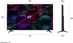 LG 43UA73003LA - 43 inch - 4K LED - 2025 - Smart TV - Buitenlands model — thumbnail 3