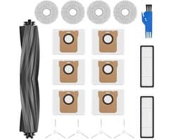 Compatibel met Dreame L10s Ultra/L10 Ultra-accessoireset- 6 stofzuigerzakken- 4 wasbare doeken- 4 zijborstels- 2 filters- 1 hoofdborstel