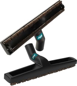 Sillar, set 3 accessoires voor stofzuigers: zuigslang 200 cm, telescopische buis 56-92 cm, stofzuigerborstel, mondstuk met natuurlijke borstelharen, vervanging voor KARCHER A MV SE WD — thumbnail 3