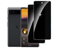 Privacy schermbeschermer voor Google Pixel 6A - Anti-Spy 9H Hardheid, Gemakkelijk te Installeren, Anti-kras