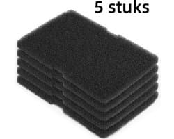 5x Filterdroger - droger - Geschik voor Beko Elektra Grundig 2964840100 -Spons filter- Herbruikbaar（ 245x154x10mm）